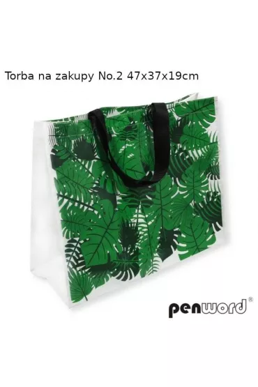 Penword Torba na zakupy 47x37x19cm