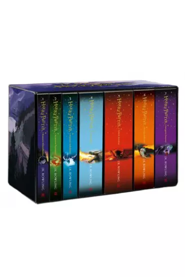 Pakiet Harry Potter. Tomy 1-7: Kamie filozoficzny, Komnata tajemnic, Wizie Azkabanu, Czara Ognia, Zakon Feniksa, Ksi Pkrwi, Insygnia mierci - Joanne Kathleen Rowling
