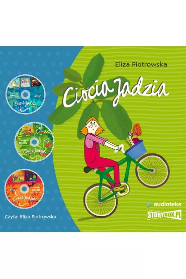 Audiobook Pakiet Ciocia Jadzia. Tomy 1-3 CD - Eliza Piotrowska