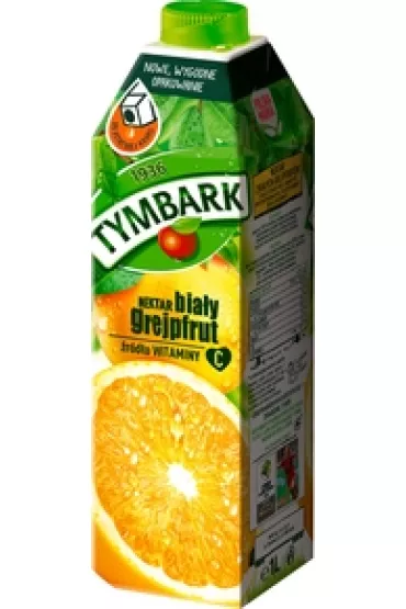 Tymbark Nektar Grejpfrut bez cukru 1 l