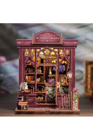 Puzzle Miniaturowy domek mini Book Nook Astrologia szcz�cia Habarri