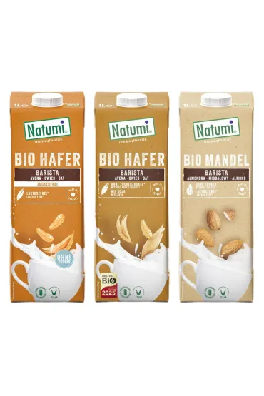 Natumi Nap�j barista bez dodatku cukru - mix smak�w Zestaw 3 x 1 l Bio