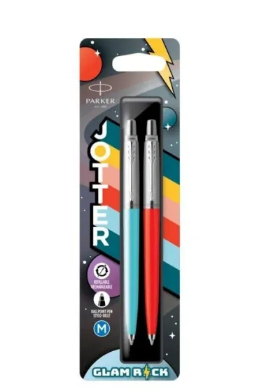 Parker Komplet Jotter Original d�ugopisy lazur i cynober