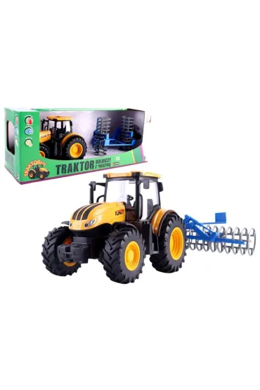 Traktor rolniczy z bron� talerzow� Pro Kids