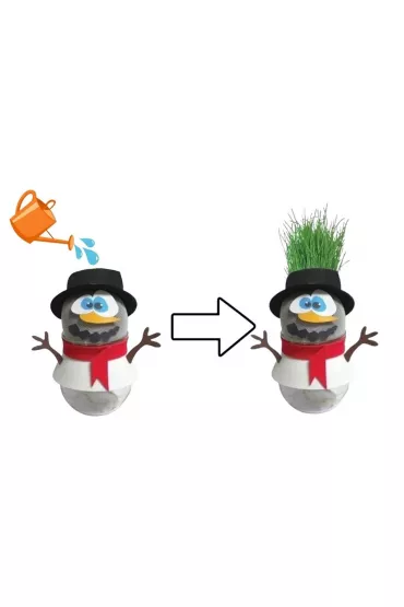 Moneks Pan Trawiastog�owy Zimowy Ba�wan