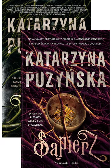 Pakiet Grodzisko. Tomy 1-2: Ch��ba, S�pierz - Katarzyna Puzy�ska