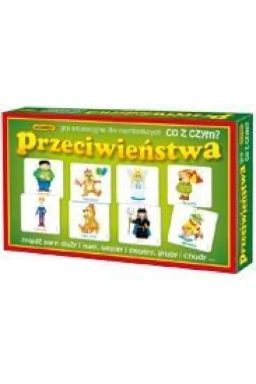 Przeciwie�stwa. 3 zabawy edukacyjne Adamigo