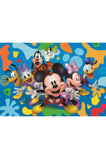 Puzzle 104 el. SuperColor. Mickey And Friends Clementoni