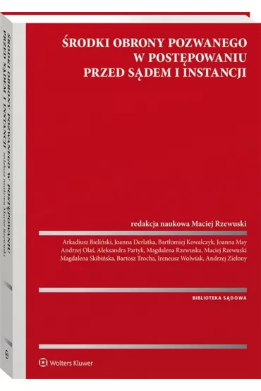 �rodki obrony pozwanego w post�powaniu przed s�dem I instancji
