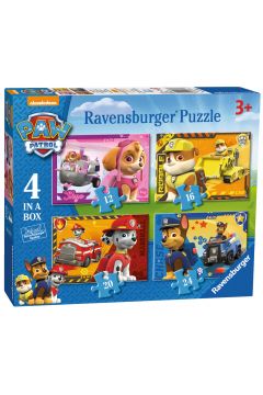 Puzzle 4w1 Psi Patrol Pojazdy Ravensburger
