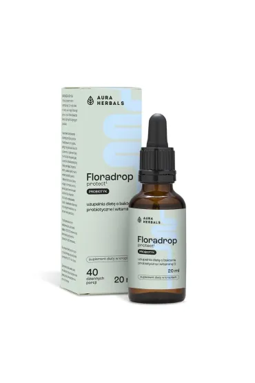 Aura Herbals Floradrop protect probiotyk krople suplement diety 20 ml