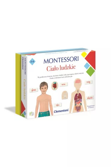 Montessori. Cia�o ludzkie Clementoni