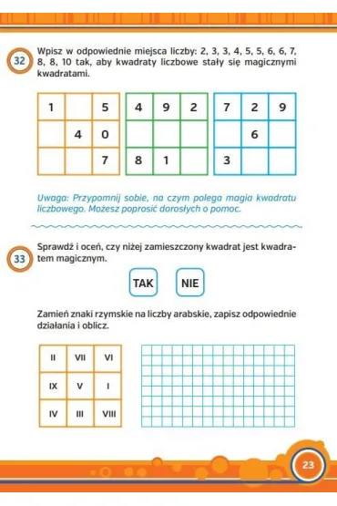 Zadania i �amig��wki dla logicznie my�l�cej g��wki 7-9 lat - Jadwiga Dejko