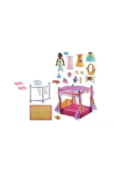 Princess Magic Playmobil Sypialnia ksi�niczek z garderob� 71847