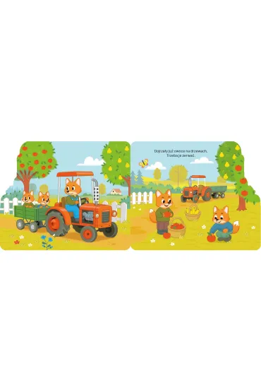 KSIAZECZKA EDUK 210X175 ALE ODJAZD TRAKTOR AWM