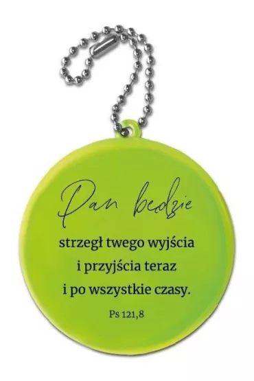 Zawieszka odblaskowa - Pan b�dzie strzeg�