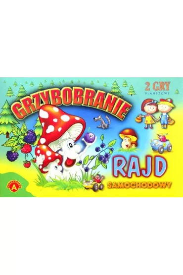 Grzybobranie. Rajd samochodowy
