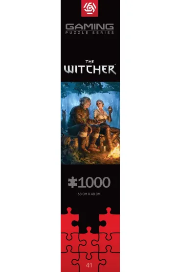 Puzzle 1000 Gaming The Witcher Wied�min Journey of Ciri Good Loot