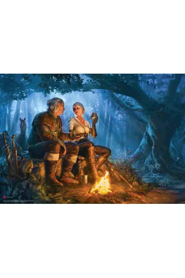 Puzzle 1000 Gaming The Witcher Wied�min Journey of Ciri Good Loot