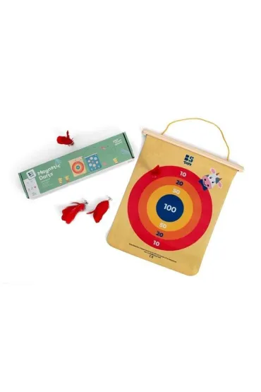 Magnetyczne rzutki z pi�rkowymi lotkami Bs Toys