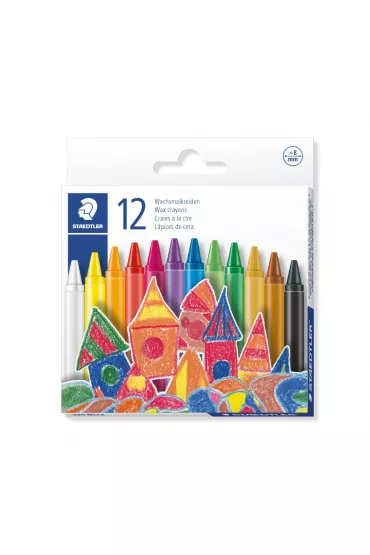 Kredki woskowe Noris 12 kolor�w Staedtler
