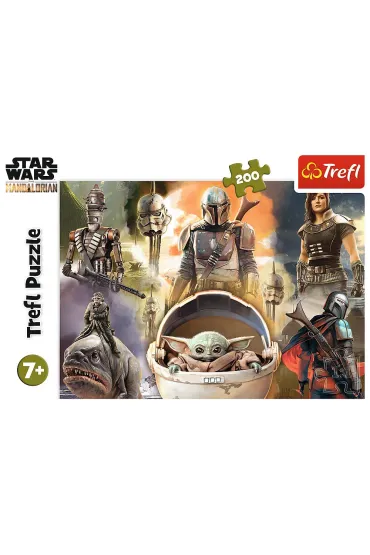 Puzzle 200 el. Gotowi do walki Star Wars Trefl