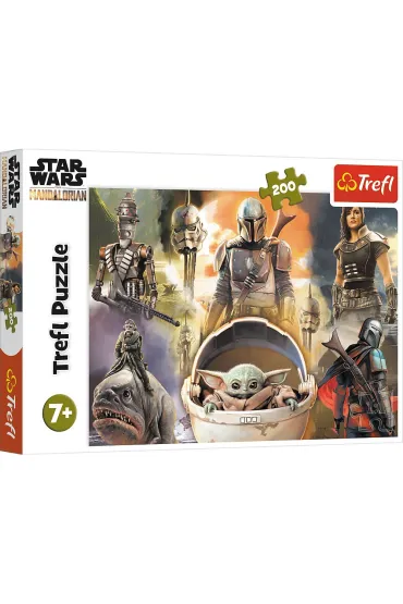 Puzzle 200 el. Gotowi do walki Star Wars Trefl
