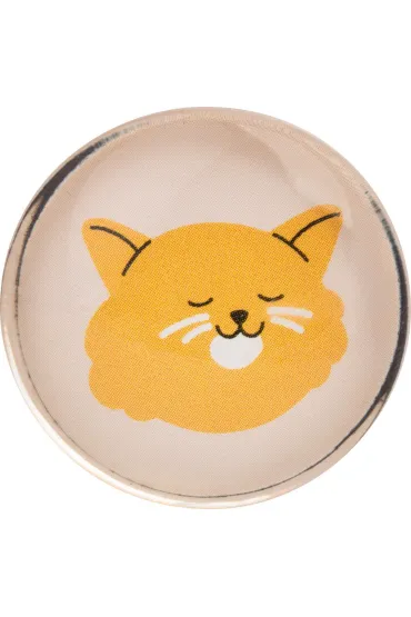 Happy Color, Magnesy szklane 6 szt - CAT&DOG