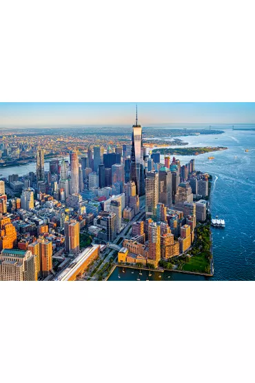 Puzzle 500 el. Sunset over Manhattan Castorland