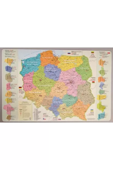Zachem Podk�adka Mapa Administracyjna Polski