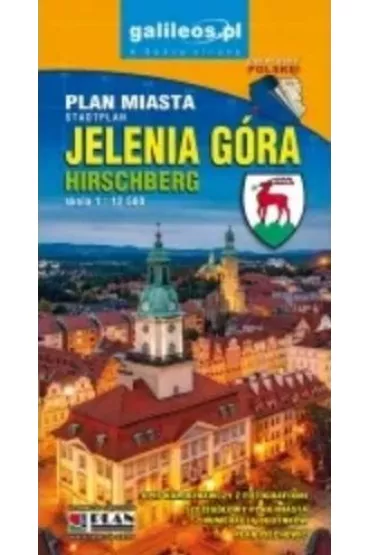 Plan miasta - Jelenia G�ra 1:12 500 w.2023
