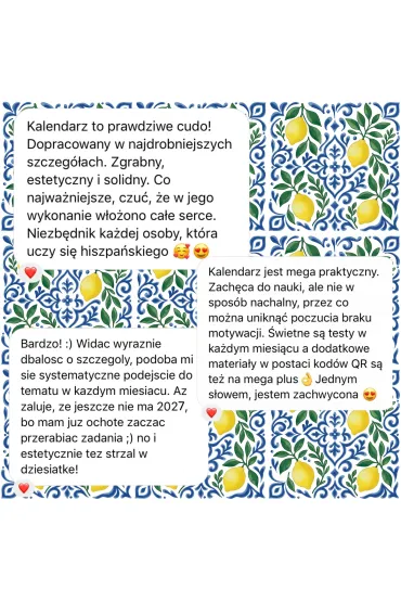 AGENDA 2027. Zaplanuj sw�j rok po hiszpa�sku. Poziom �rednio zaawansowany B1-B2 - Joanna Mas�owska