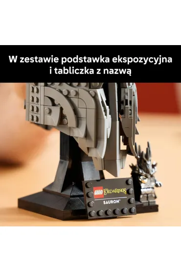 LEGO Icons W�adca pier�cieni: He�m Saurona 11373