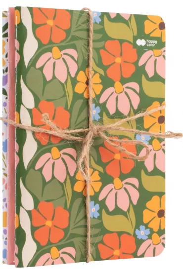 Happy Color, Notesy szyte A6/32k - Bloom Boho
