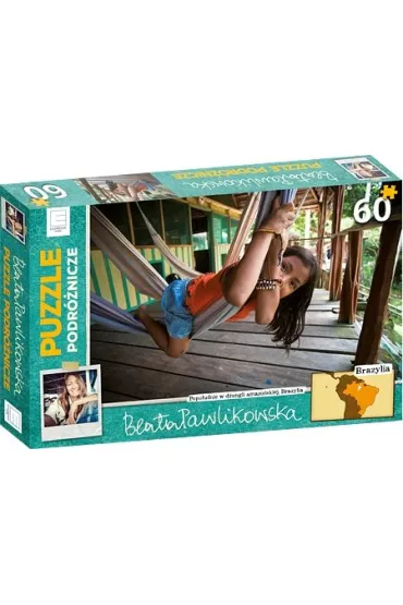 Puzzle 60 el. Brazylia. Beata Pawlikowska Edipresse Ksi��ki - Beata Pawlikowska