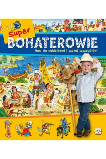 Album z naklejkami Superbohaterowie