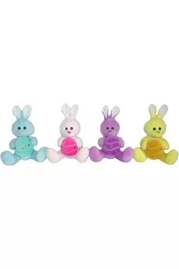 Zaj�c kr�liczek z jajkiem 15cm MIX Sun-Day
