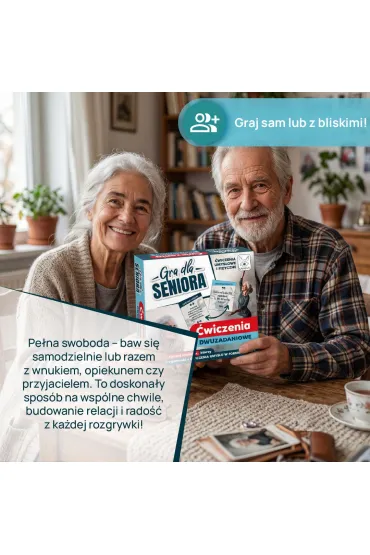 GRA DLA SENIORA �WICZENIA DWUZDANIOWE Kangur