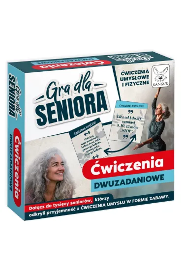 GRA DLA SENIORA �WICZENIA DWUZDANIOWE Kangur