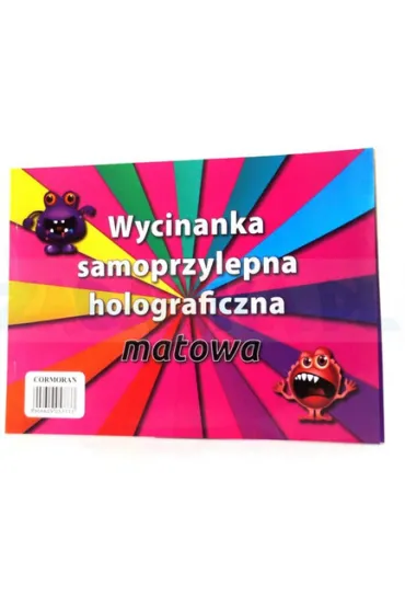 Cormoran Wycinanka samoprzylepna A4 holograficzna matowa
