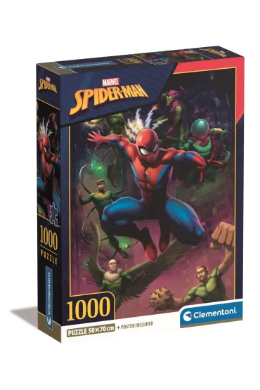 Puzzle 1000 el. Compact Spiderman Clementoni