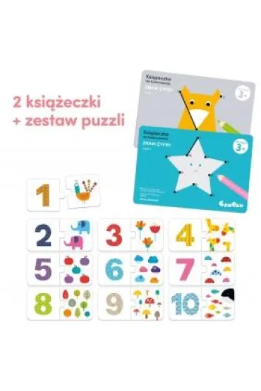CzuCzu Zestaw edukacyjny. Znam Cyfry 3+