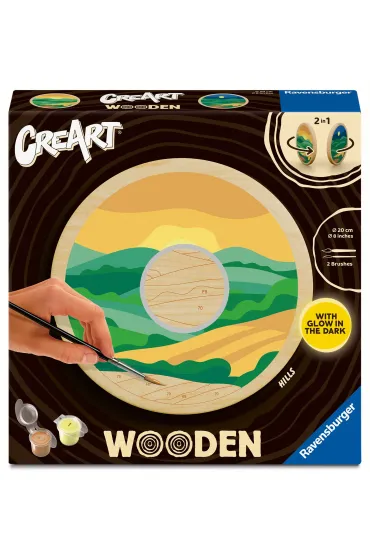 Ravensburger CreArt Wooden: Krajobraz 20cm