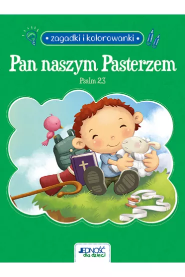 Zagadki i kolorowanki. Pan naszym Pasterzem. Psalm 23 - Agnes De Bezenac, Salem De Bezenac
