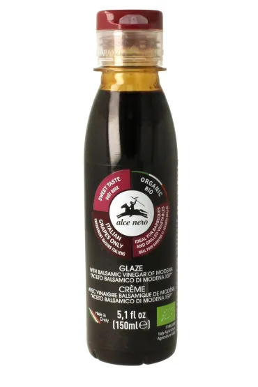Alce Nero Krem na bazie octu balsamicznego z modeny (glaze) 150 ml Bio