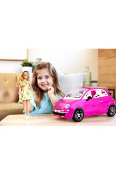 Barbie Lalka + Fiat 500 Mattel