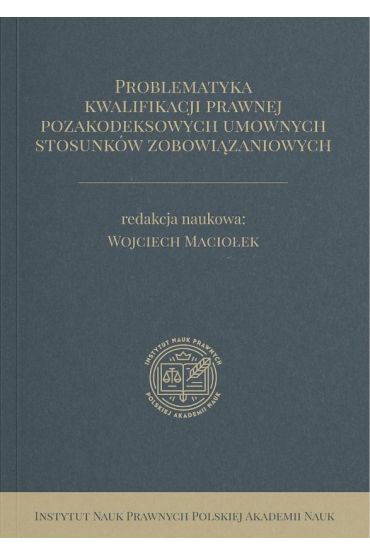 Problematyka kwalifikacji prawnej...