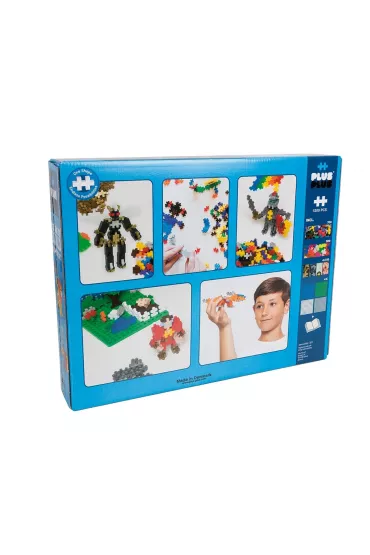 Plus-Plus klocki. Naucz si� budowa�. Super zestaw Basic. 1200 element�w