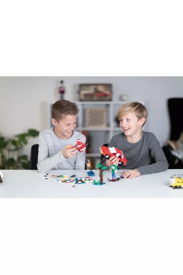 Plus-Plus klocki. Naucz si� budowa�. Super zestaw Basic. 1200 element�w