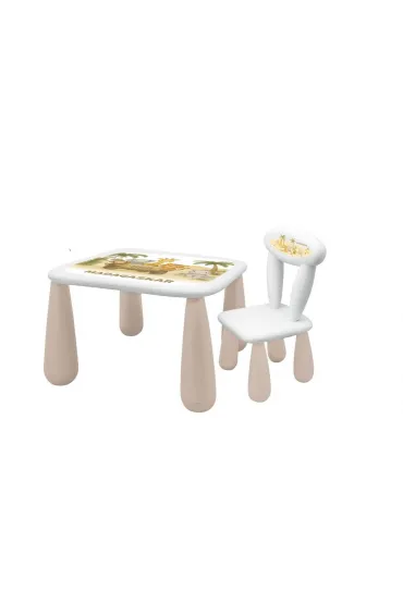 Stolik + krzese�ko Luna Madagaskar bia�y, be�